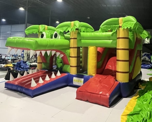 आग प्रतिरोधी आवासीय उछाल घर Inflatables Castle For Kids