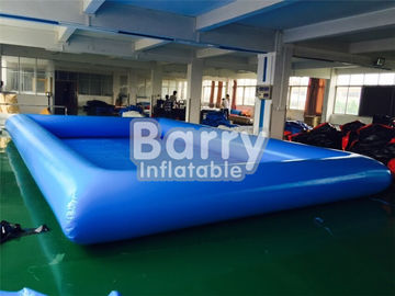 टिकाऊ नीले बच्चों वर्ग Inflatable पानी के खिलौने के साथ पोर्टेबल पानी पूल