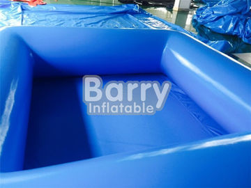 टिकाऊ नीले बच्चों वर्ग Inflatable पानी के खिलौने के साथ पोर्टेबल पानी पूल