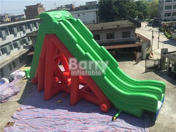 वयस्क 0.55 मिमी पीवीसी के लिए ऊंचाई 11.5 मीटर फ्री पतन सुरक्षा विशालकाय inflatable स्लाइड