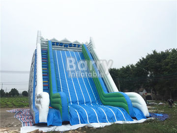 क्लिफ फ्री पतन बच्चों कस्टम जायंट Inflatable स्लाइड टिकाऊ पीवीसी Tarpaulin सामग्री
