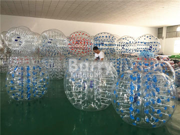 1.2 मीटर / 1.5 मीटर / 1.7 मीटर व्यास मानव Inflatable बम्पर बुलबुला बॉल Inflatable बच्चों के खिलौने