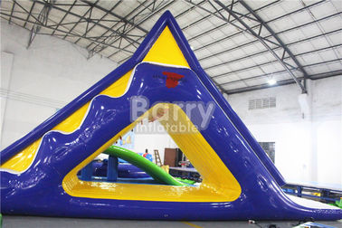 EN14960 पीवीसी Tarpaulin विशालकाय Inflatable फ़्लोटिंग जल पार्क / पानी खेल ग्रीष्मकालीन