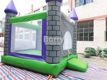 महोत्सव के लिए लौ प्रतिरोधी 0.55 मिमी पीवीसी हेलोवीन Inflatable कूदते महल
