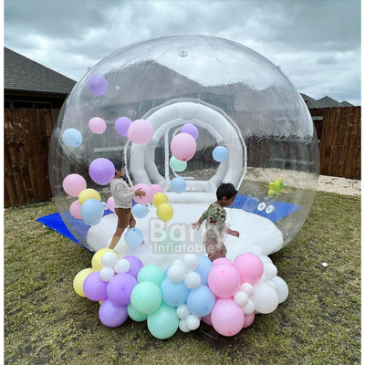 गर्म गुब्बारा ग्लैम्पिंग टेंट पोर्टेबल स्पष्ट inflatable बुलबुला टेंट 7 कार्य दिवस उत्पादन समय