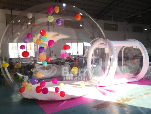 मुद्रण उपलब्ध गुब्बारा के साथ गुब्बारा पार्टी तम्बू पारदर्शी गुब्बारा तम्बू