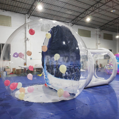 आपके अगले साहसिक कार्य के लिए स्थापित करने में आसान inflatable बुलबुला तम्बू गुब्बारा घर उपलब्ध