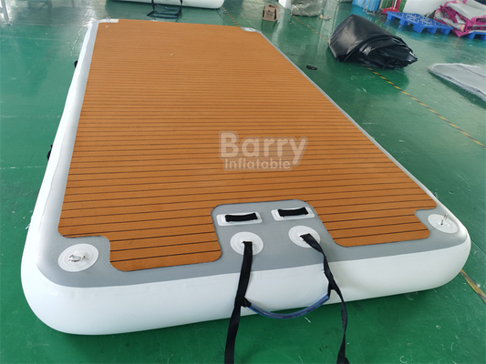 फ्लोटिंग जेटस्की डॉक यॉट पोंटून Inflatable Platform Inflatable Yacht Dock For Water पानी के लिए