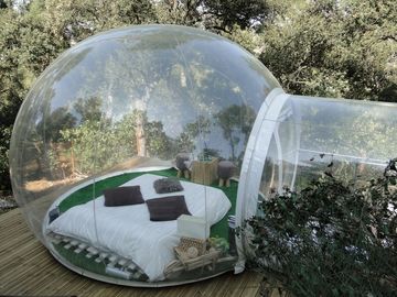 पदोन्नति विज्ञापन कैम्पिंग बुलबुला Inflatable तम्बू स्थापित करने के लिए आसान है