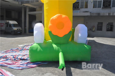 घटना के लिए विज्ञापन / Inflatable प्रवेश आर्क के लिए कार्टून आकार पीला Inflatable मेहराब