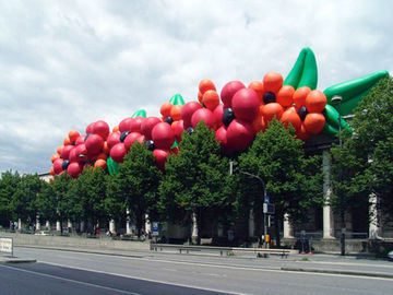 कृत्रिम Inflatable विज्ञापन उत्पाद, वेडिंग सजावट के लिए inflatable फूल