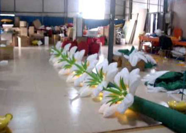एलईडी, inflatable फूल श्रृंखला सजावट के साथ विशाल फूल Inflatable विज्ञापन उत्पाद