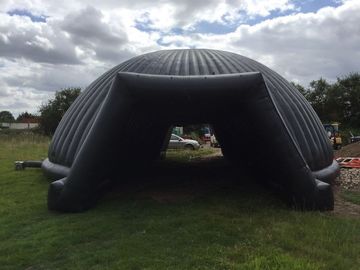 बाहरी पार्टी और घटना के लिए OEM / ODM ब्लैक Inflatable तम्बू मार्की