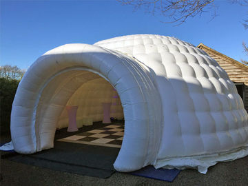 बाहरी पार्टी और घटना के लिए OEM / ODM ब्लैक Inflatable तम्बू मार्की