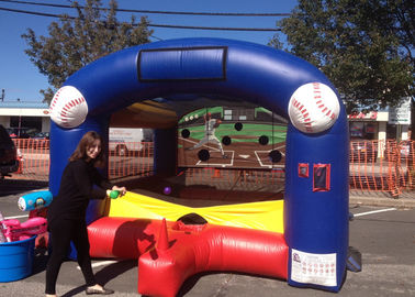 पीवीसी के साथ वयस्क बच्चों Inflatable खेल खेल / लक्ष्य Inflatable बेसबॉल खेल