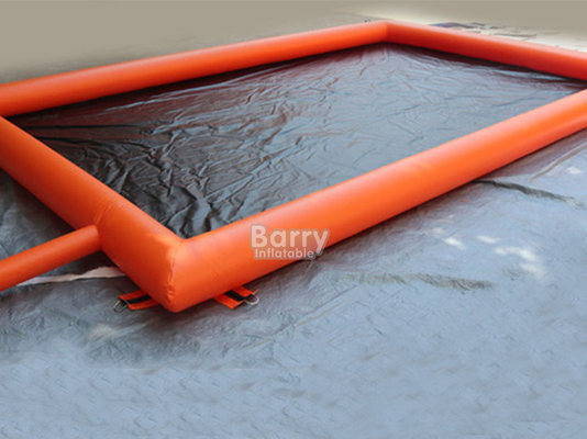 पीवीसी गैर फिसलने वाली सतह हाँ और गर्म हवा वेल्डिंग नारंगी पानी प्रतिधारण inflatable कार वाश मैट