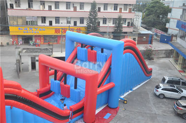 विशाल 5k रन क्रैश कोर्स Inflatable बाधा कोर्स / चुनौती रेस / वयस्कों के लिए मज़ा रन खेल