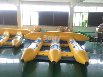 0.9 मिमी पीवीसी Tarpaulin सामग्री Gonflable Flyfish Inflatable फ्लाइंग मछली पानी स्की ट्यूब Towable