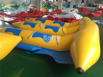 0.9 मिमी पीवीसी Tarpaulin सामग्री Gonflable Flyfish Inflatable फ्लाइंग मछली पानी स्की ट्यूब Towable