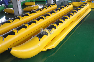 भारी शुल्क वाणिज्यिक 8 व्यक्ति या कस्टमजीड पीवीसी Tarpaulin Inflatable केला नाव ट्यूब