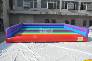 खेल के लिए ग्लेडिएटर Fighting खेल के लिए इंडोर या आउटडोर बच्चों को Inflatable कूदते पैड खेलते हैं