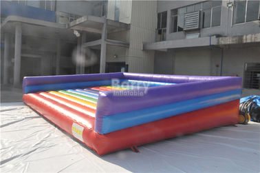 खेल के लिए ग्लेडिएटर Fighting खेल के लिए इंडोर या आउटडोर बच्चों को Inflatable कूदते पैड खेलते हैं
