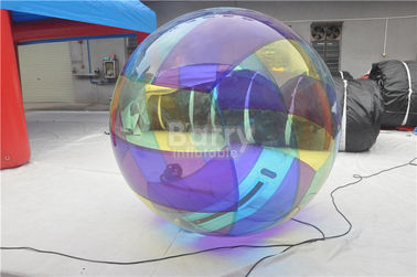 बच्चों के लिए 1.0 मिमी मोटाई साफ़ पीवीसी Inflatable पूल वॉकर पानी बॉल