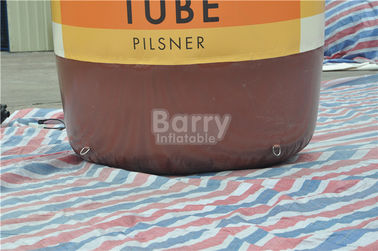 ब्लोअर के साथ कमर्शियल Inflatable विज्ञापन उत्पाद / संवर्धन Wiskey बीयर बोतल मॉडल