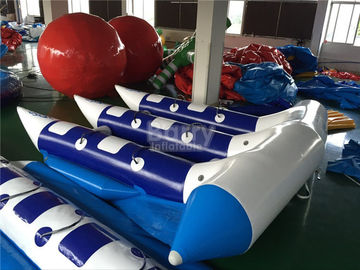 रोमांचक Inflatable जल खिलौने, सागर के लिए Towable Inflatable Flyfish केला नाव