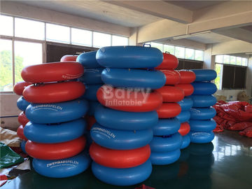 बच्चों के लिए लाल और नीले रंग के पानी के खिलौने, स्विमिंग पूल फ्लोट्स