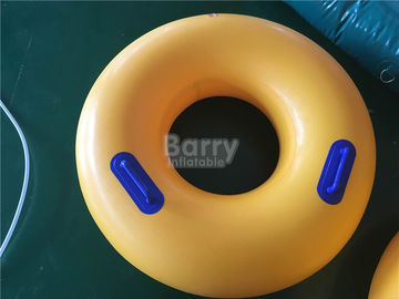 वयस्कों के लिए मिनी Inflatable जल खिलौने, ऑरेंज Inflatable तैरना अंगूठी