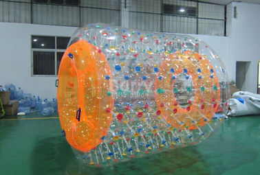 झील Inflatable रोलर बॉल / 0.9 मिमी पीवीसी Tarpaulin Inflatable चलने वाटर बॉल