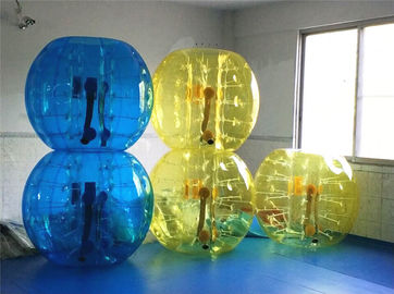 Urable प्लेटो टीपीयू के साथ बच्चों / वयस्क Inflatable सॉकर बबल बॉल