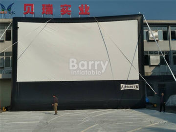आउटडोर घटना के लिए कपड़ा Inflatable मूवी स्क्रीन, Inflatable प्रोजेक्टर स्क्रीन