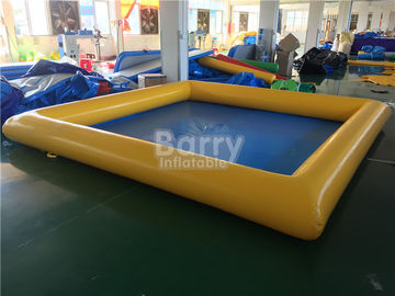 बिग एयर - बच्चों / वयस्कों के लिए पीले रंग का पोर्टेबल पोर्टेबल वाटर पूल