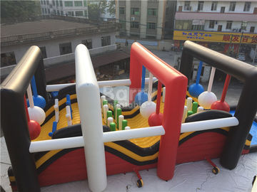 इवेंट के लिए OEM जायंट Inflatable बाधा कोर्स, मलबे बॉल खेल