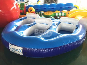 स्विमिंग पूल एससीटी EN71 के लिए ब्लू एंड व्हाइट बेबी इन्फ्लैटेबल वॉटर खिलौने