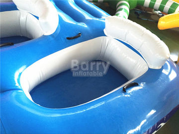स्विमिंग पूल एससीटी EN71 के लिए ब्लू एंड व्हाइट बेबी इन्फ्लैटेबल वॉटर खिलौने
