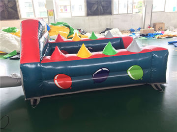 बच्चों के लिए मजेदार एयर बॉल चैलेंज Inflatable इंटरेक्टिव गेम्स 2.4 x 1.8m