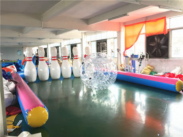 ज़ोरब बॉल्स रैंप एससीटी EN71 के लिए आउटडोर मानव Inflatable बॉलिंग बॉल