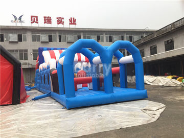 कस्टम मेड बड़े Inflatable बाधा कोर्स / Inflatable कॉम्बो