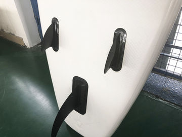 दो परतों नरम स्टैंड ऊपर पैडल बोर्ड, ड्रॉप सिलाई सामग्री के साथ Inflatable बोर्ड पैडल