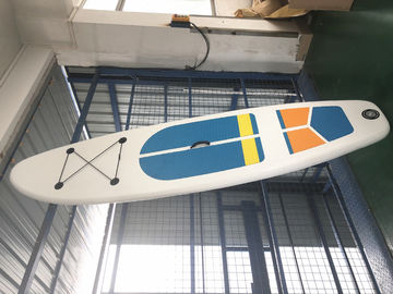 दो परतों नरम स्टैंड ऊपर पैडल बोर्ड, ड्रॉप सिलाई सामग्री के साथ Inflatable बोर्ड पैडल