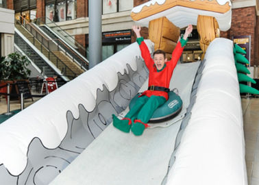 रोमांचक Inflatable हिम Toboggan बच्चों / वयस्कों के लिए पर्ची एन स्लाइड पर सवारी