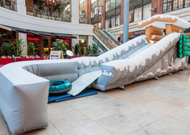 रोमांचक Inflatable हिम Toboggan बच्चों / वयस्कों के लिए पर्ची एन स्लाइड पर सवारी