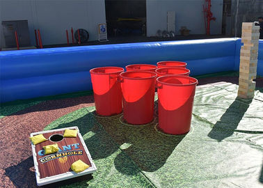पीवीसी Inflatable खेल खेल, OEM और ओडीएम सेवा के साथ बच्चों आउटडोर आउटडोर लॉन खेल