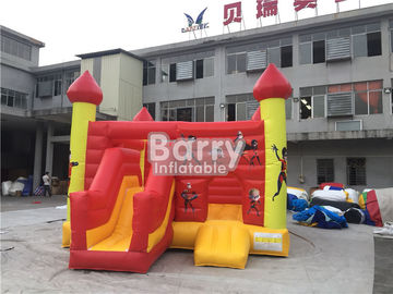 वाणिज्यिक Inflatable उछाल वाली स्लाइड, बच्चों के खेलने के लिए कॉम्बो जंपिंग कैसल को उड़ा दें