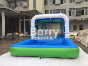 आसान सेट अप Inflatable पानी स्लाइड्स पीवीसी सिल्क स्क्रीन प्रिंटिंग / ब्लिप अप स्लाइड एन स्लाइड