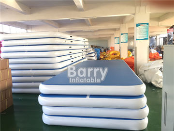 अनुकूलित आकार Inflatable एयर ट्रैक जिमनास्टिक चटाई / एयर ट्रैक टंबलिंग चटाई