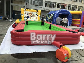 विशालकाय पूल टेबल सॉकर Inflatable खेल खेल / Inflatable स्नूकर फील्ड